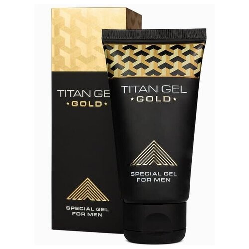 Гель для увеличения члена Titan Gel Gold Tantra