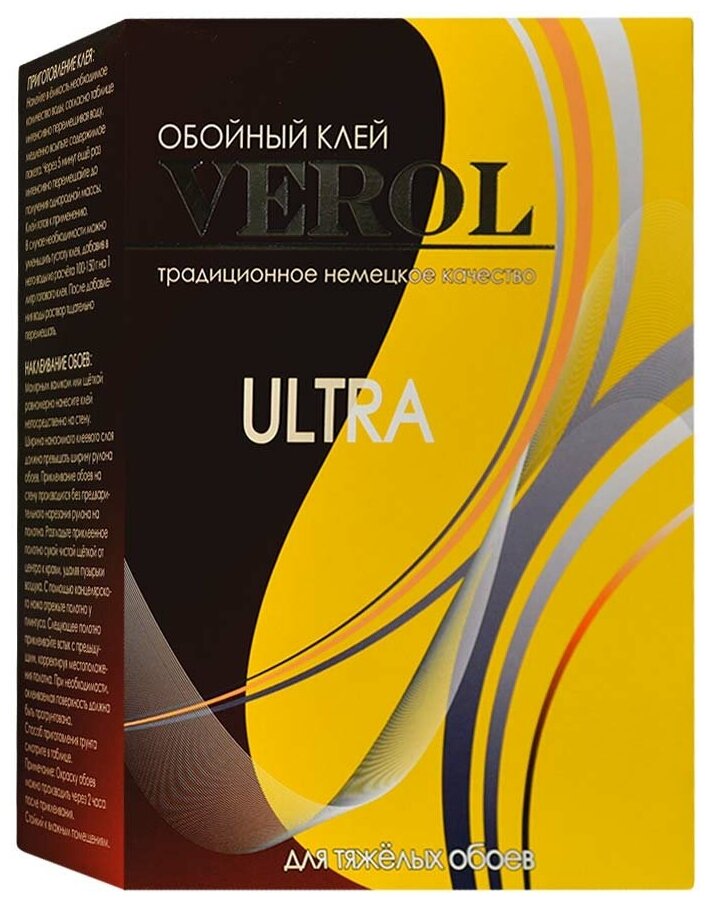 Клей обойный для тяжелых обоев VEROL Ultra, 250г