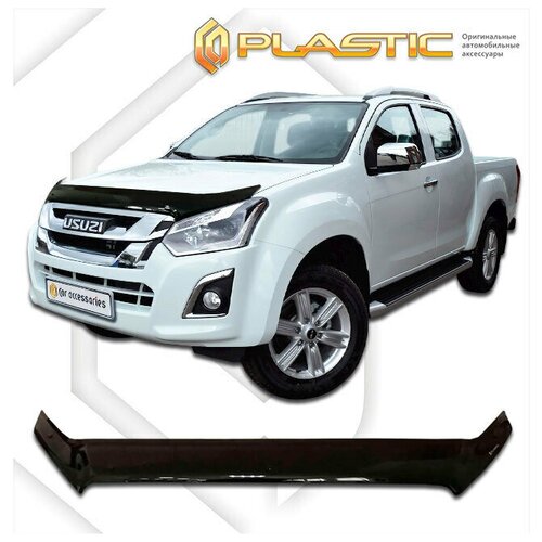 Дефлектор капота Isuzu D-max Extended Cab 2019-н. в. Classic черный