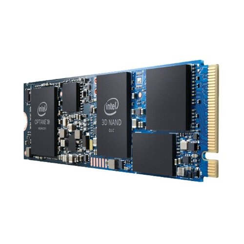 SSD диск INTEL M.2 2280 H10 256 Gb PCIe 3,0 x4 NVMe QLC 3D NAND (HBRPEKNX0101A08)