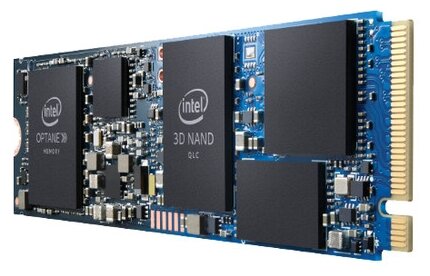 Накопитель SSD 256Gb + 16Gb Intel Optane Memory H10 OEM (HBRPEKNX0101A08)