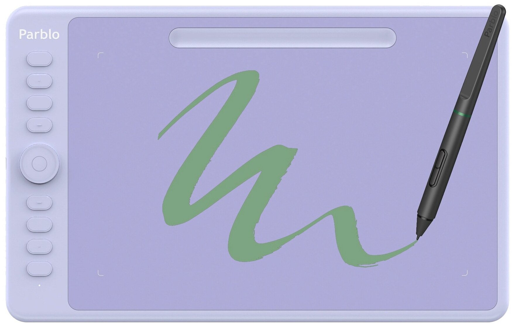 Графический планшет Parblo Intangbo M фиолетовый