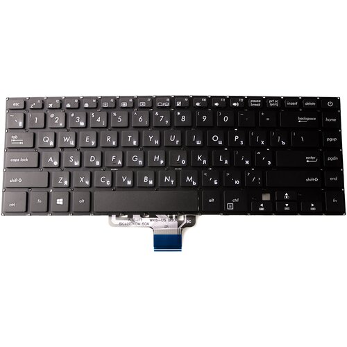 Клавиатура для Asus X510UA S510UA Pn 0KNB0-412BRU00 AEXAKG700010 9ZNDXSQ60R NSK-WK6SQ 184800₽