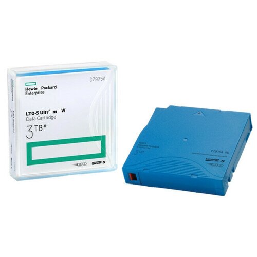 Картридж HPE C7975AN LTO-5 Ultrium Non Castom Lbl 20 pack картриджи hpe lto 8 30tb rw non cust lbl 20 crtg q2078an