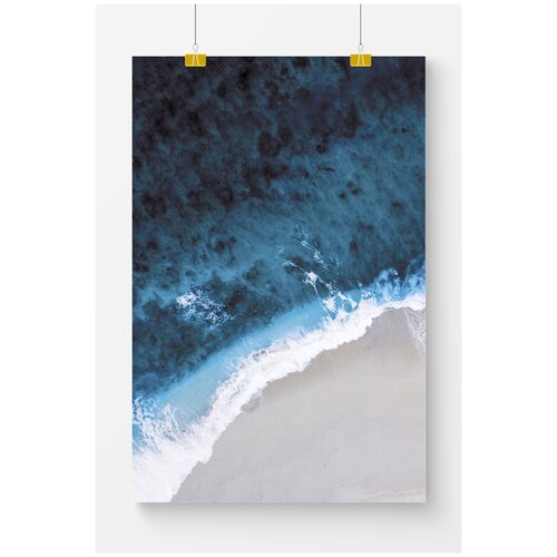 Постер на стену для интерьера Postermarkt Море №1, размер 70х100 см, постеры картины для интерьера в тубусе