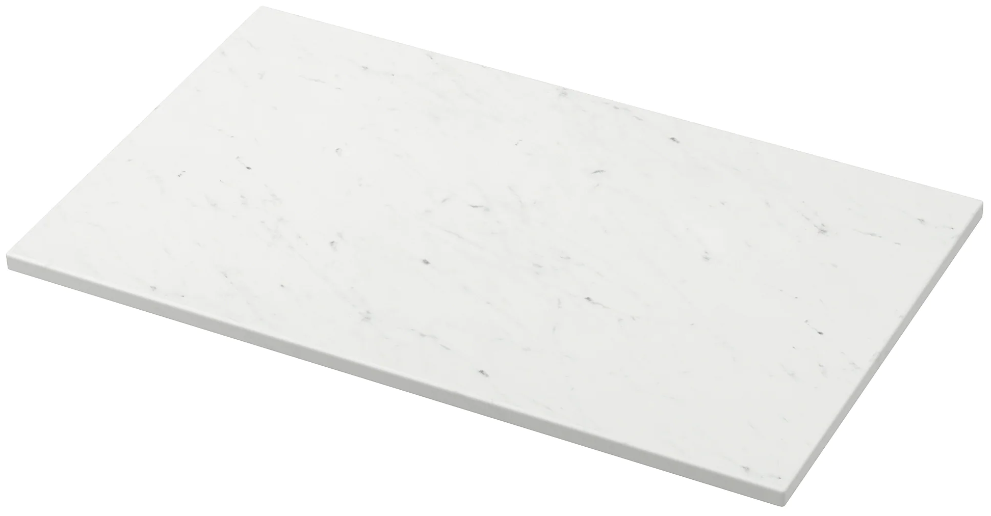 Столешница ИКЕА ТОЛКЕН 82x49 см для ванной, белый под мрамор