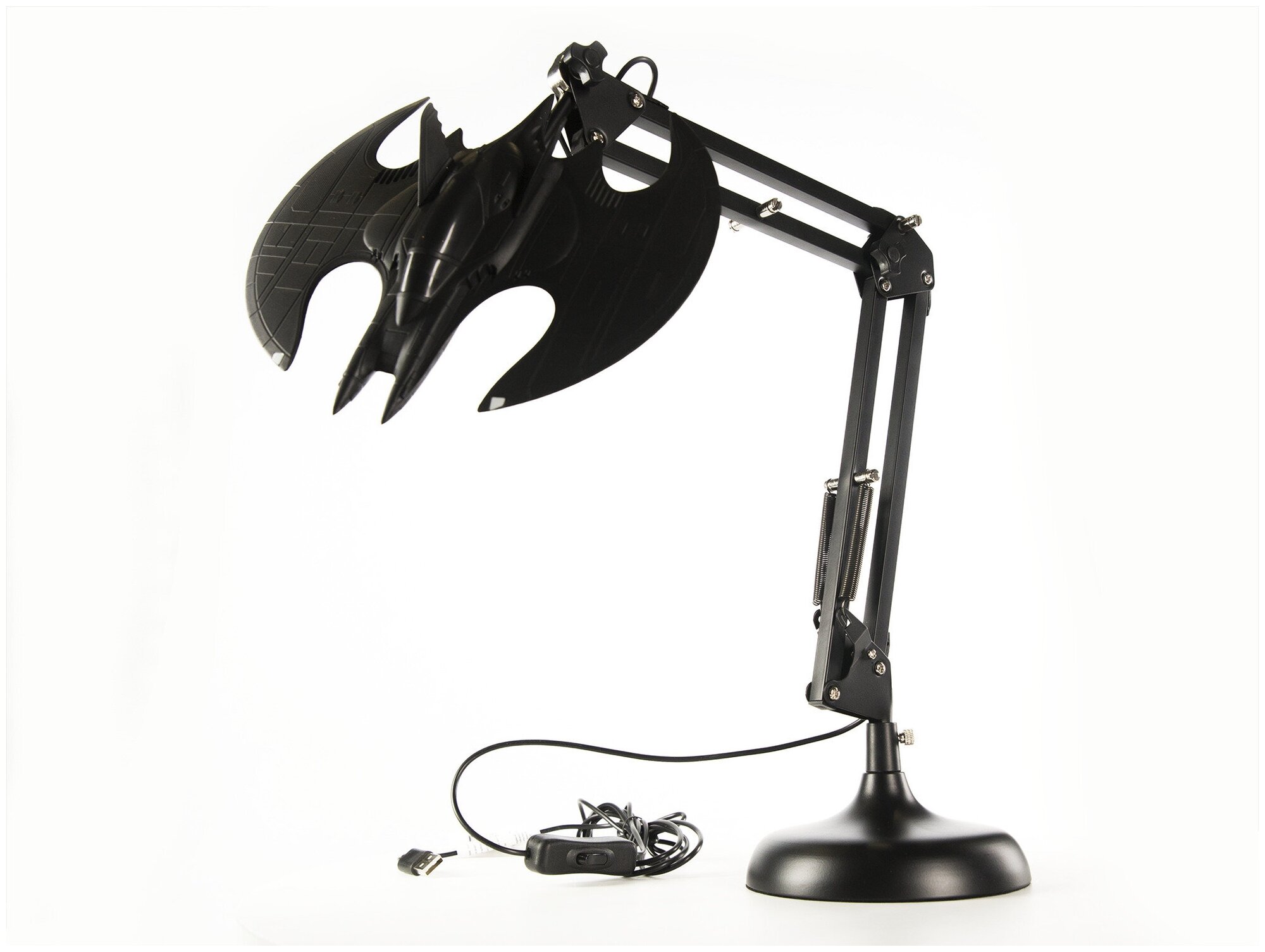 Настольная лампа Paladone DC Batman Batwing Posable Desk Light BDP PP5055BMV2 - фотография № 3