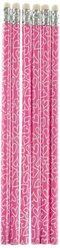 ArtSpace Набор чернографитных карандашей Сердечки, HB, 6 шт. 232556 розовый