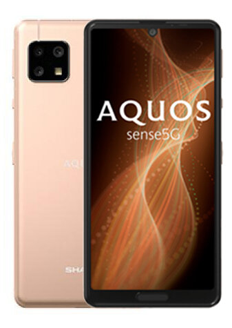 Смартфон Sharp Aquos Sense5g 4/64 ГБ, Dual nano SIM, золотистый