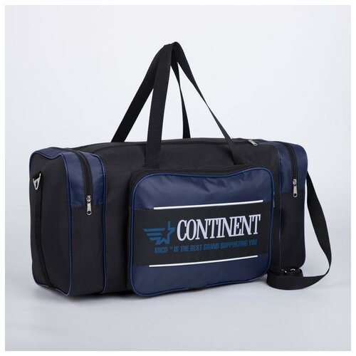 Сумка спортивная Sacvoyage 464074956 см, черный, синий сумка mikimarket спортивная текстиль синий