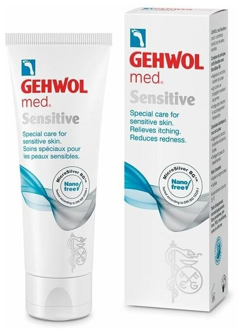 Крем Для Чувствительной Кожи - Gehwol (Геволь) Med Sensitive 500ml