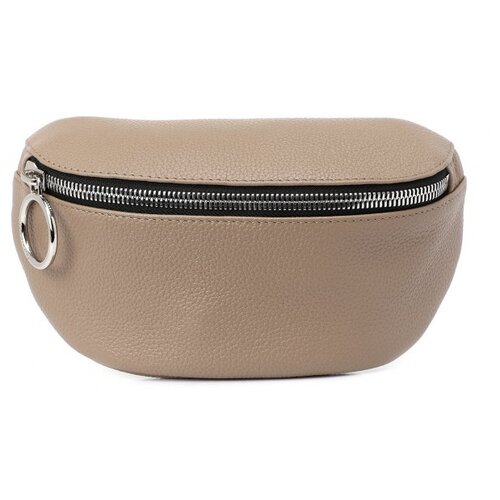 фото Сумка calzetti adele belt bag new серо-коричневый