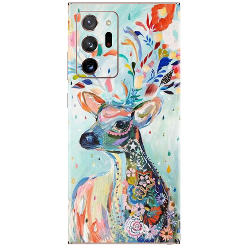 фото Чехол-наклейка виниловый skinz для galaxy note 20 ultra art deer