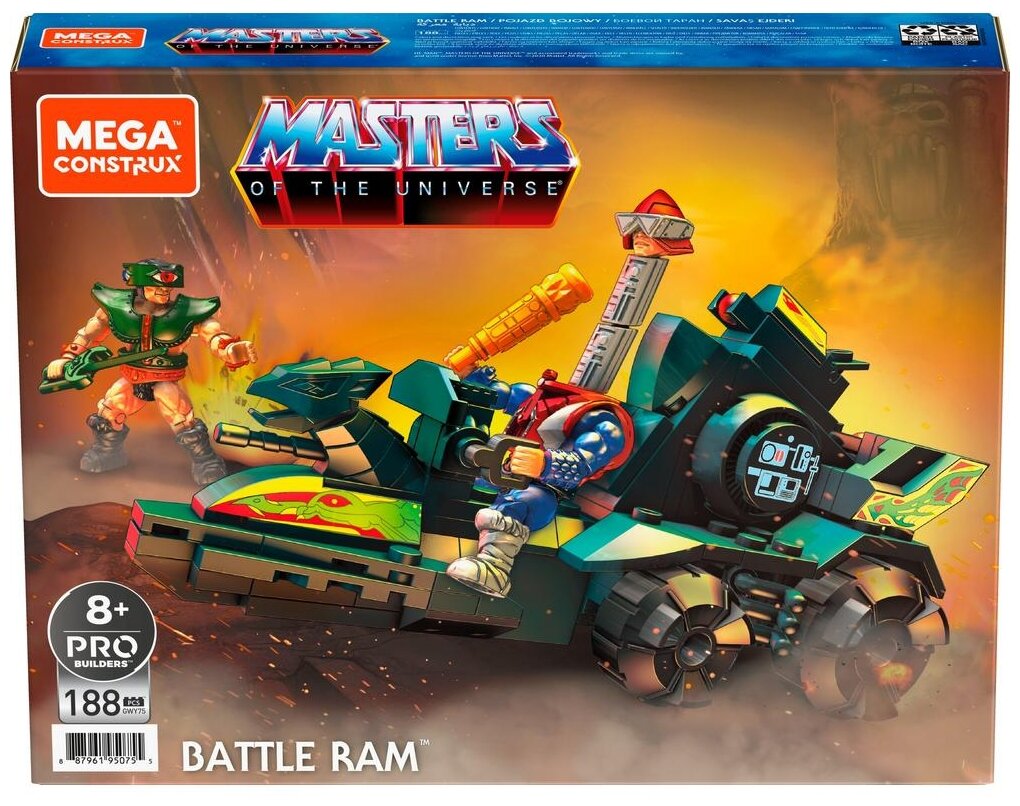 Конструктор Mega Construx Masters of the Universe GWY75 Боевой таран, 188 дет.