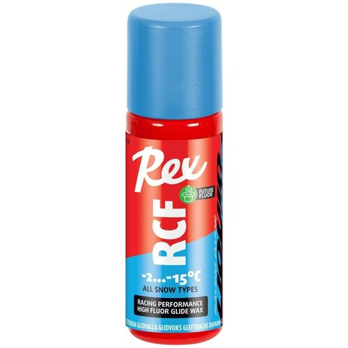 Среднефторовый жидкий парафин REX RCF Liquid Glider Blue -2…-15°C, 60 мл