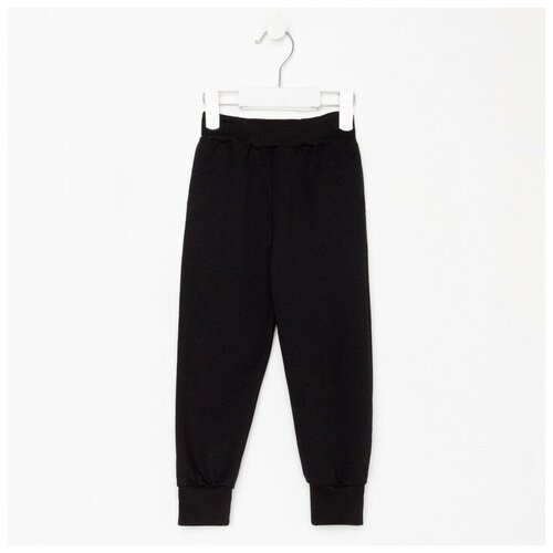 фото Брюки для мальчика а.16122a-67, цвет черный, рост 128 вереск