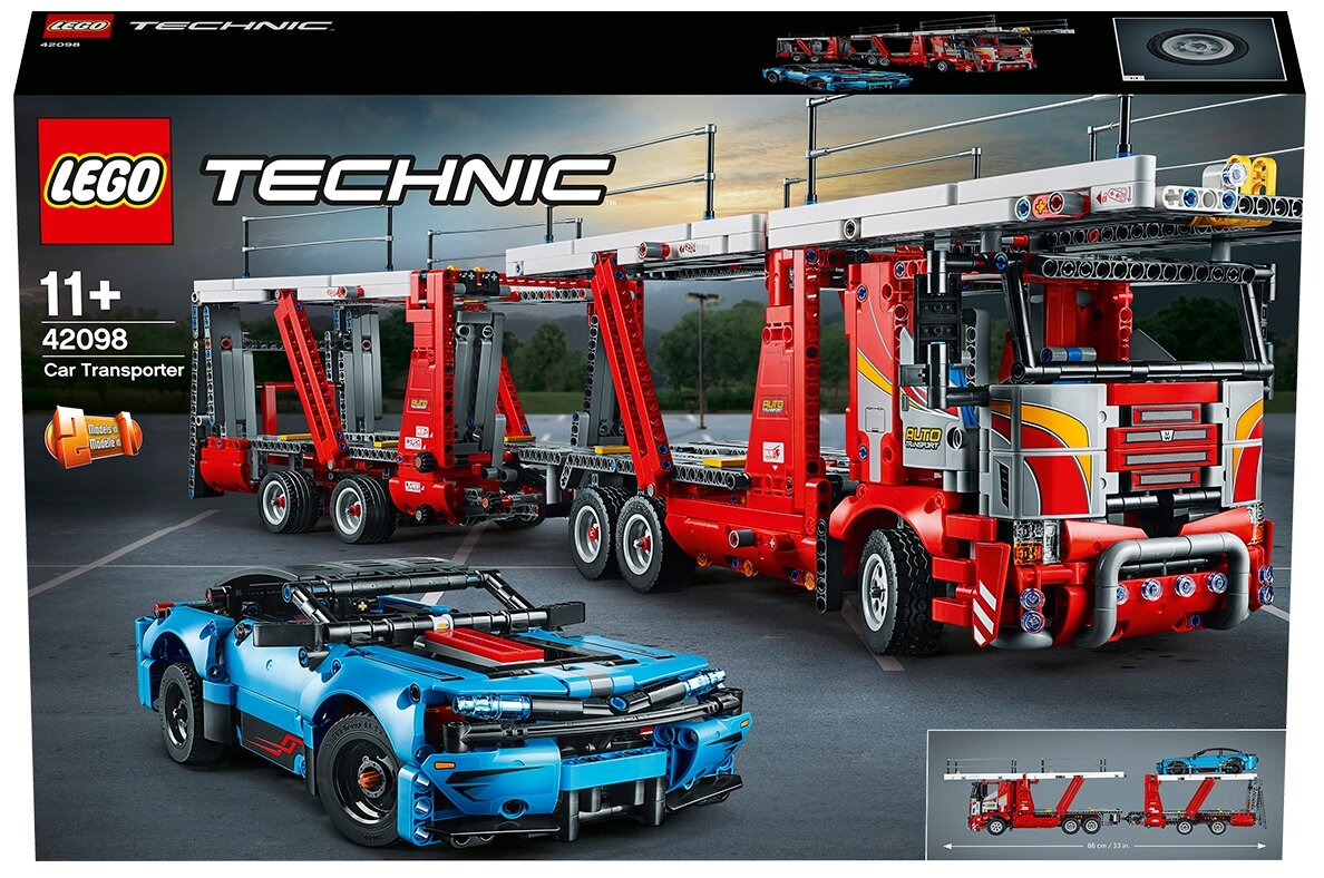 Конструктор LEGO Technic 42098 Автовоз, 2493 дет.