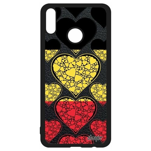 фото Чехол для телефона honor 8x, "флаг бельгии с сердцем" государственный туризм utaupia