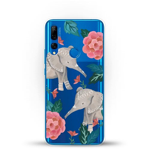 фото Силиконовый чехол два слона на huawei y9 prime (2019) andy & paul
