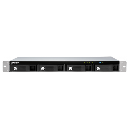       channel QNAP DAS TR-004U 4-Bay 2.5/3.5 SATA Type-C USB 3.1 Gen 1 (5 Gb/s ) Direct Attached Storage with Hardware RAID. W/o rail kit RAIL-B02 (TR-004U)