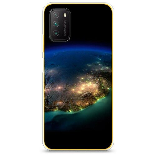 фото Силиконовый чехол "ночные пейзажи 11" на xiaomi poco m3 / сяоми поко м3 case place