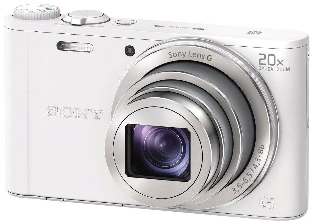 Sony Cyber-shot DSC-WX350, белый