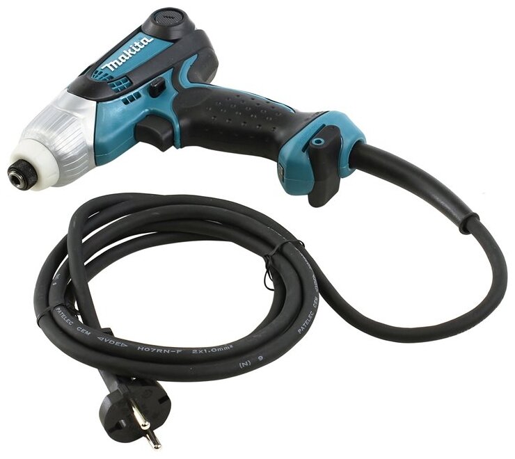 Ударный шуруповерт Makita TD0101F, 230 Вт (TD0101F) - фотография № 6