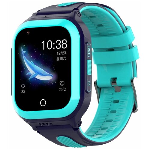 Детские умные часы Smart Baby Watch Wonlex KT24S GPS WiFi камера 4G голубые водонепроницаемые 735000₽