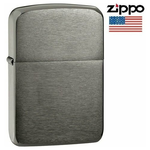 Zippo Зажигалка Zippo 24096 Black Ice (корпус Replica 1941)