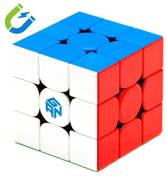 Кубик Рубика 3x3 Gan 354 V2 M + гайки