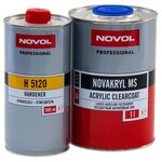 Комплект (лак, отвердитель для лака) NOVOL Novakryl MS 2+1, H 5120 стандартный, 2 шт. - изображение