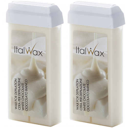 Воск в картридже Белый шоколад ITALWAX NATURA White chocolate, 100 мл (комплект из 2 штук)