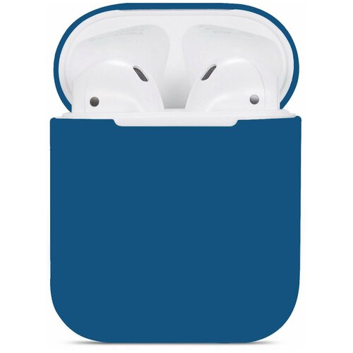 фото Чехол для airpods 2 ультратонкий premium (blue) life style