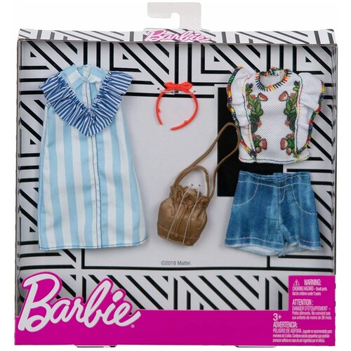 фото Одежда для куклы barbie стиль джинс mattel