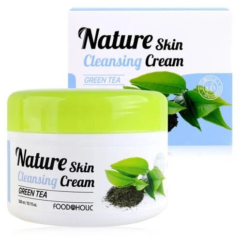 FOODAHOLIC NATURE SKIN CLEANSING CREAM – GREEN TEA Очищающий крем для лица с экстрактом зеленого чая