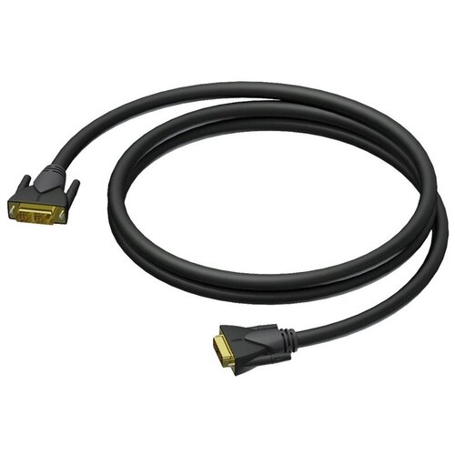 Кабель DVI - DVI Procab CLV140/5 5.0m кабель dvi dvi 5 м dialog