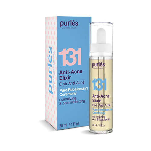 PURLES 131 Сыворотка Анти-Акне Anti-Acne Elixir, 30 мл сыворотка для лица purles 131 anti acne elixir 30 мл