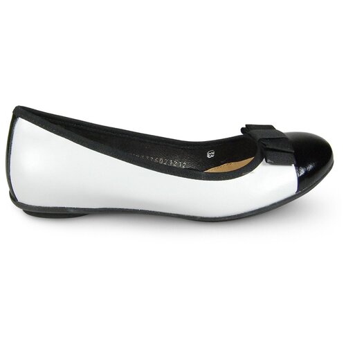 фото Балетки ralf ringer, размер 36, белый/черный