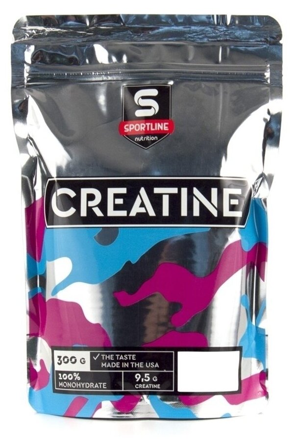 Креатин моногидрат SportLine Nutrition Creatine Monohydrate 300g