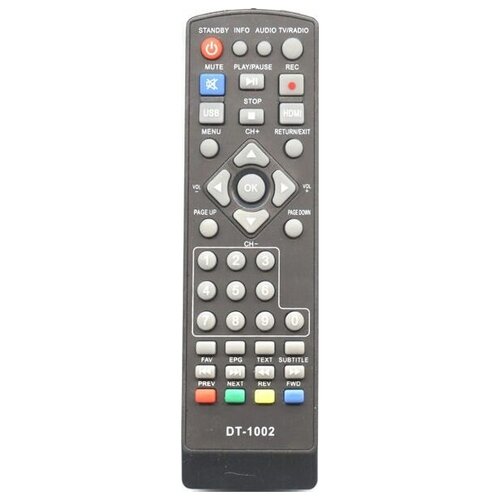 фото Пульт dvb-t2 dt-1002 dt-1003 для эфирных ресиверов polar huayu