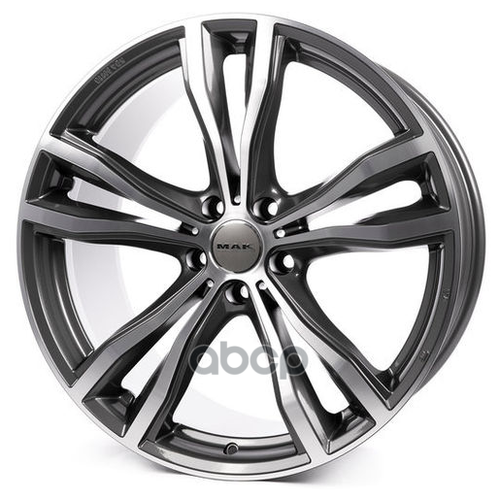 Колесный диск MAK X-Mode 10.5x21 5*112 ET43 DIA66.6 Black mirror
