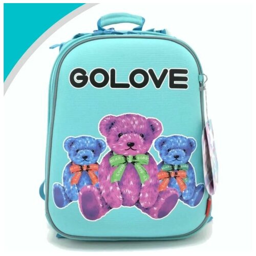 фото Go love bag / ортопедический школьный детский рюкзак для первоклассника/для девочки/мальчика/ортопедический (бирюзовый) china