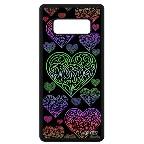 фото Противоударный чехол на смартфон // samsung galaxy note 8 // "сердце" love любовь, utaupia, цветной