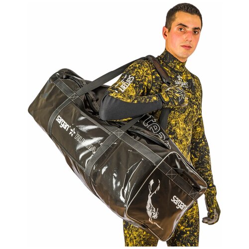 Спортивная сумка для снаряжения Sargan Угра 35х30х90 черный