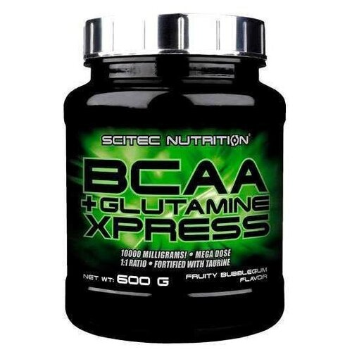 Scitec Nutrition BCAA + Glutamine Xpress 600 грамм (цитрусовый микс) bcaa глютамин be steel nutrition pro bcaa glutamine 250г экзотический пунш