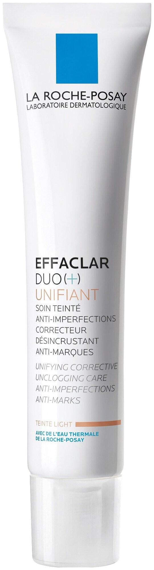 Effaclar DUO(+) корректирующий крем-гель для проблемной кожи С тонирующим эффектом светлый, 40 мл