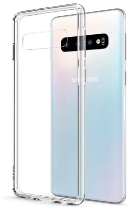 Чехол силиконовый для Samsung SM-G975, Galaxy S10 Plus, прозрачный