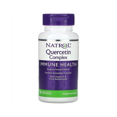 Капсулы Natrol Quercetin 500 mg, 90 г, 500 мг, 50 шт.