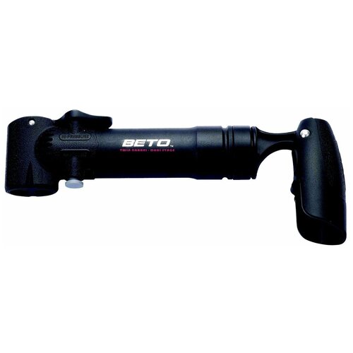 Велонасос BETO пластик 2 функции 2 головки черный Т-ручка 5-470306 1338₽