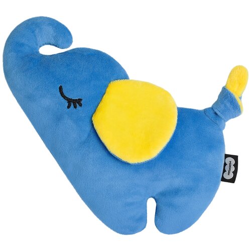 Игрушка-грелка Мякиши Слонёнок Джем, 21 см, голубой игрушка грелка мякиши слонёнок джем 21 см голубой